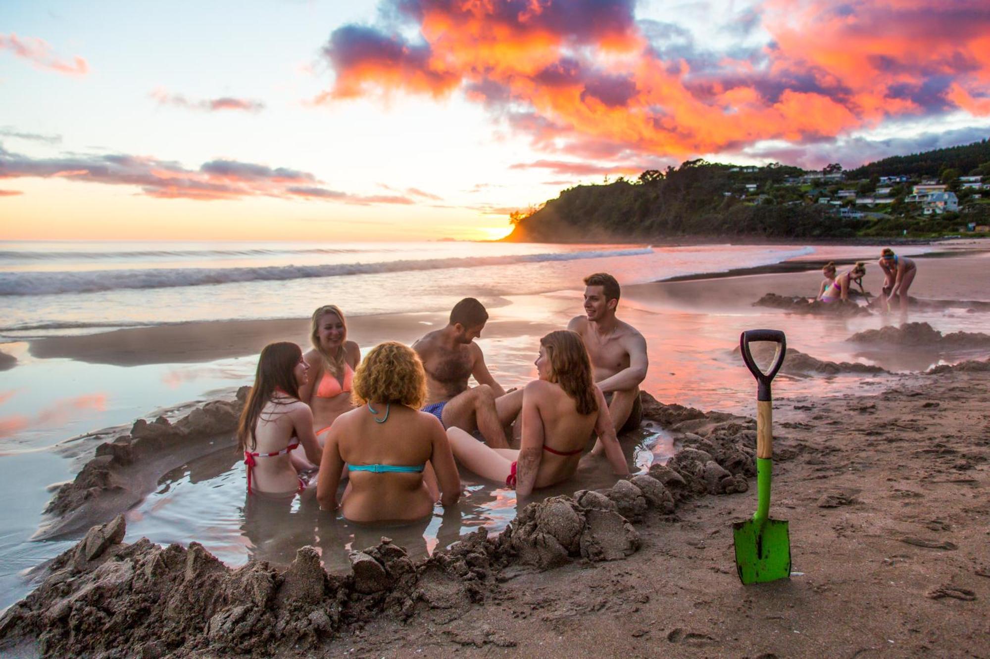 Hot Water Beach Top 10 Holiday Park Hotwater Beach Kültér fotó